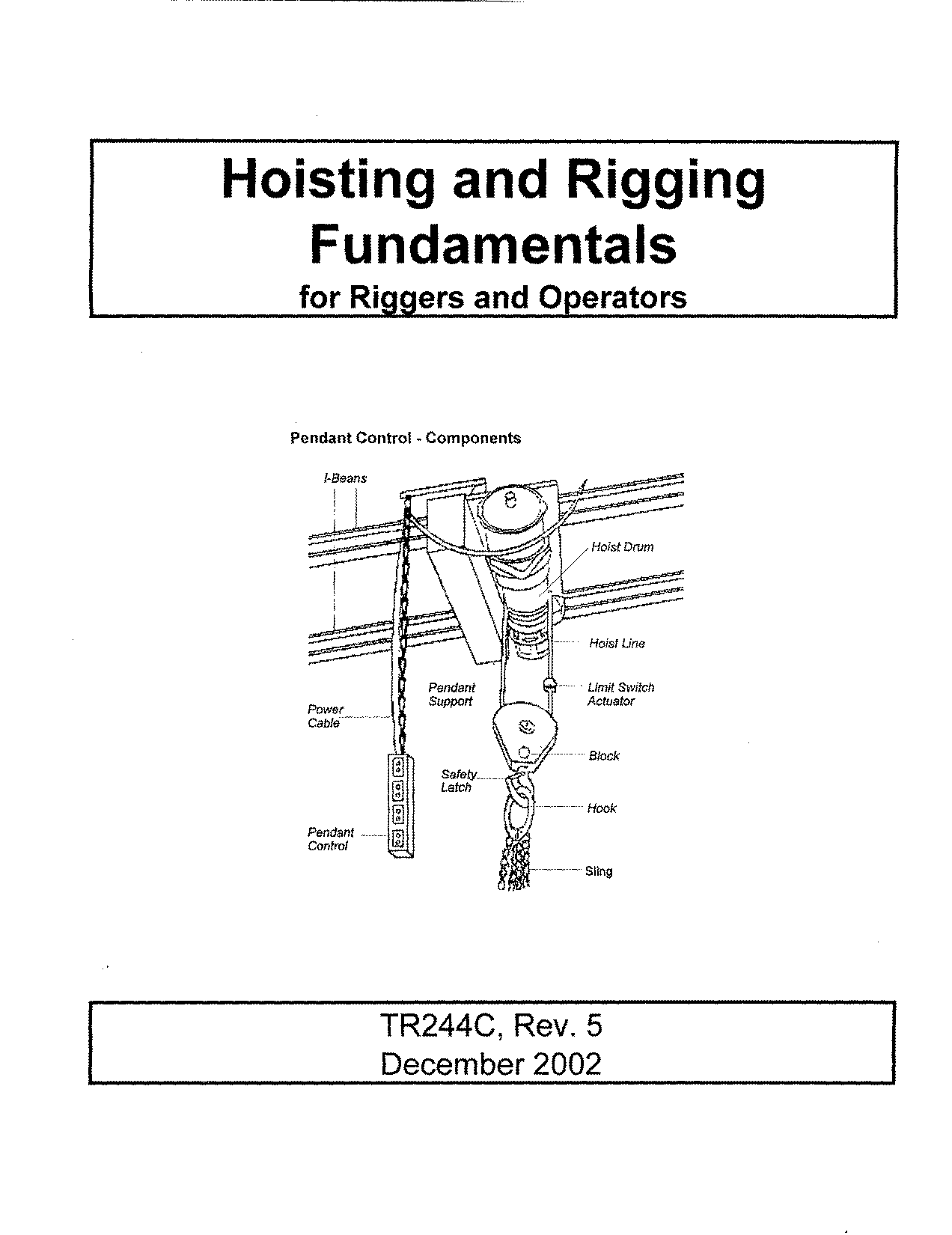 crane hoist design pdf